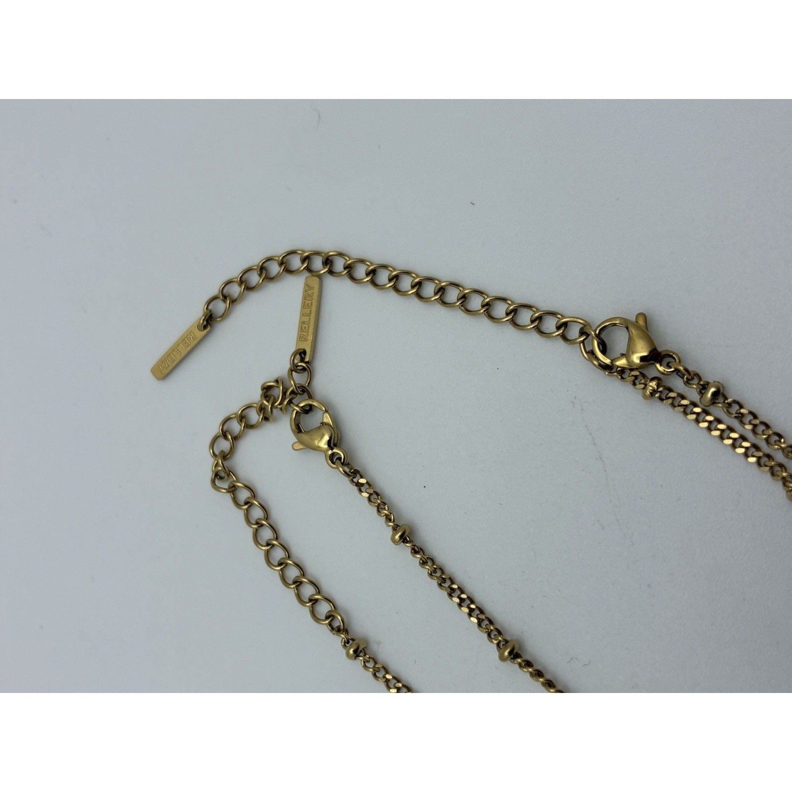Rellery 925 Gold Vermeil Malachite Heart Sagittarius Birthstone Charm Necklace — image 5 of 8